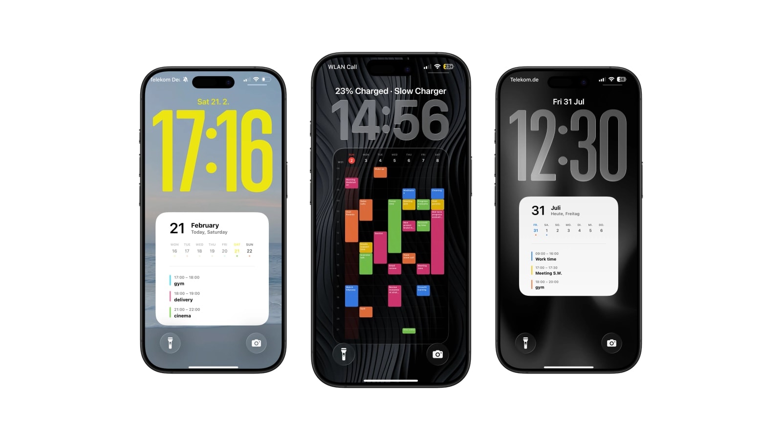 How to Put Your Weekly Schedule on Your iPhone Lock Screen