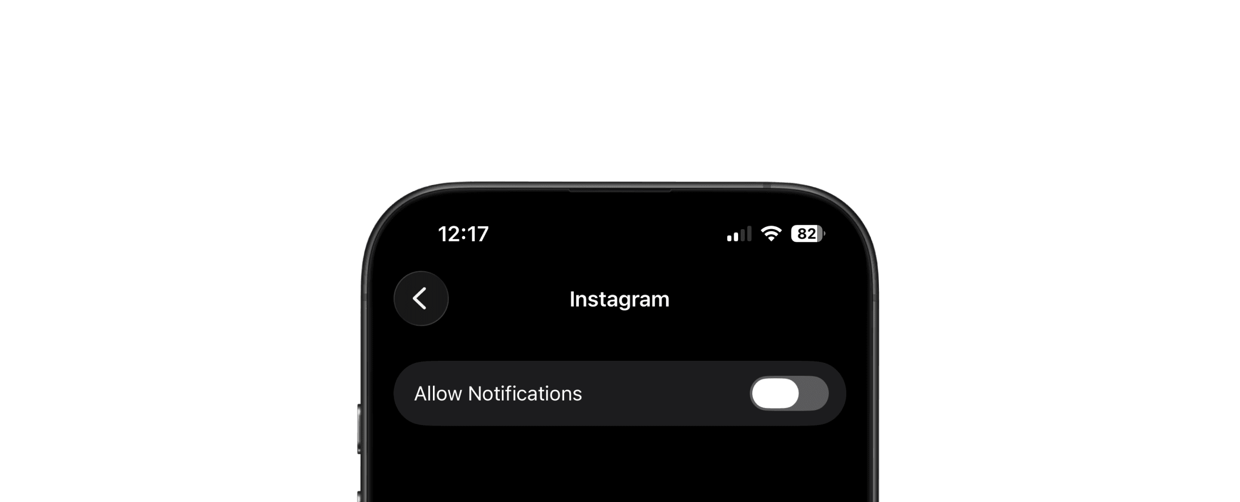 Turning off non-essential notifications on iPhone Turning off non-essential notifications on iPhone